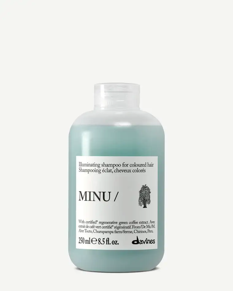 Флакон шампуня Davines MINU Shampoo, 250 ml