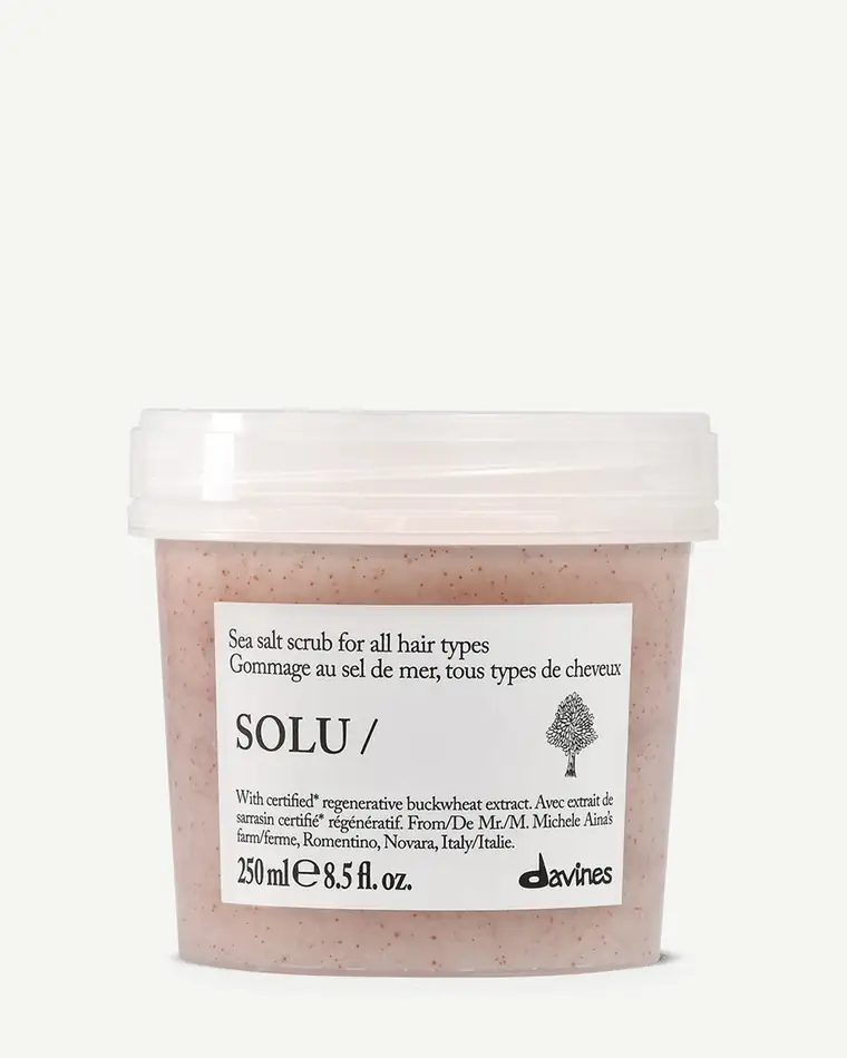Банка скраба Davines SOLU Sea Salt Scrub, 250 ml