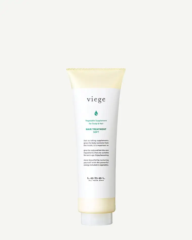 Туба ухода LEBEL viege Hair Treatment Soft, 240 ml